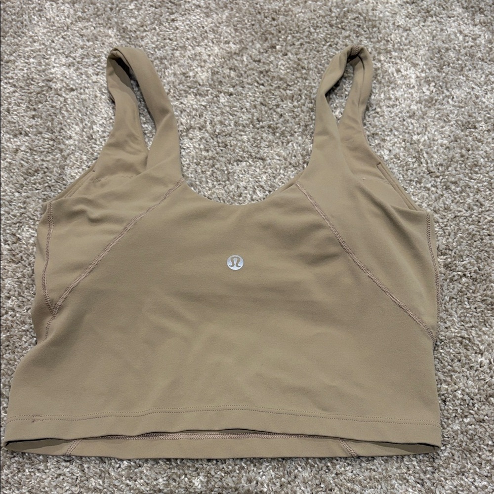 lululemon athletica Beige Sports Bra size 4